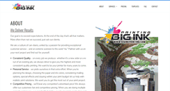 Desktop Screenshot of biginkprinting.com